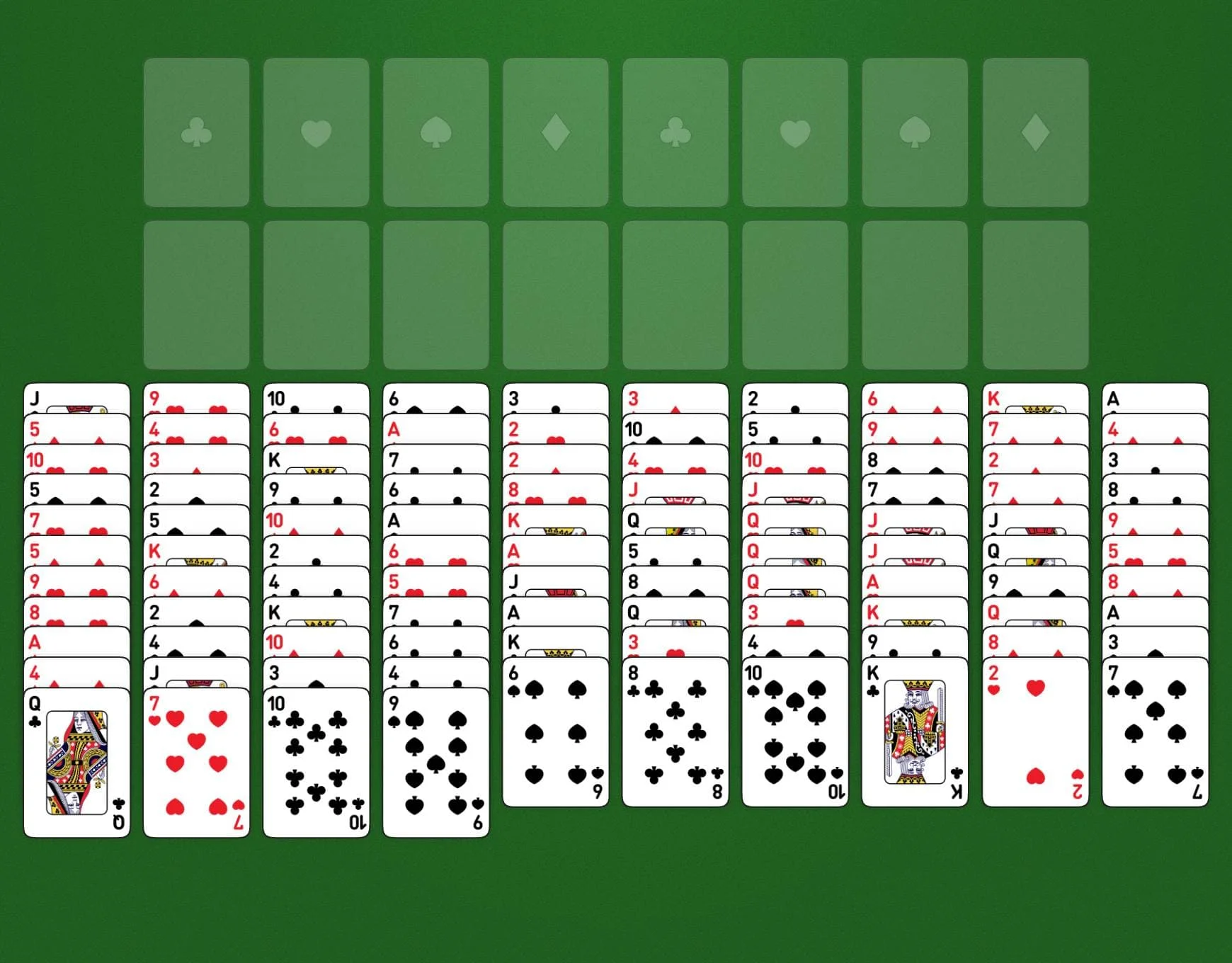 Google solitaire game
