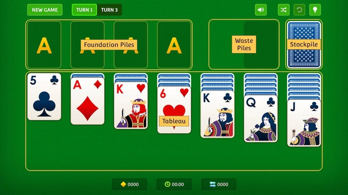 Play solitaire free